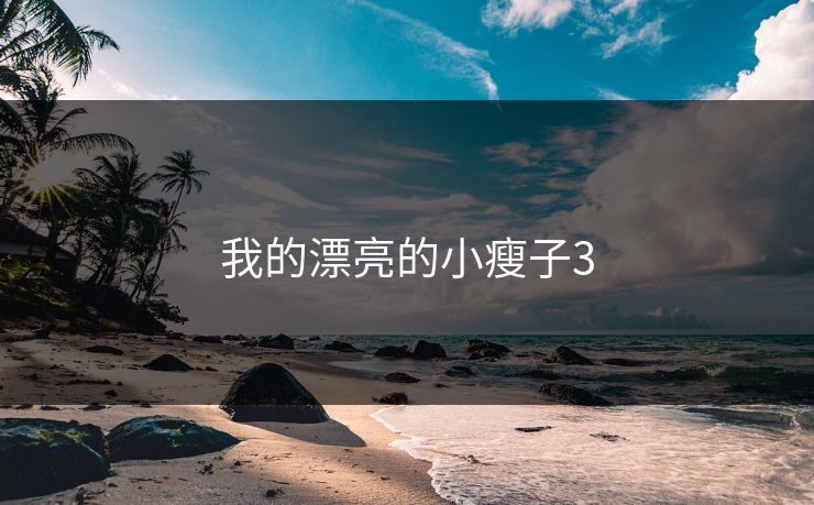 我的漂亮的小瘦子3